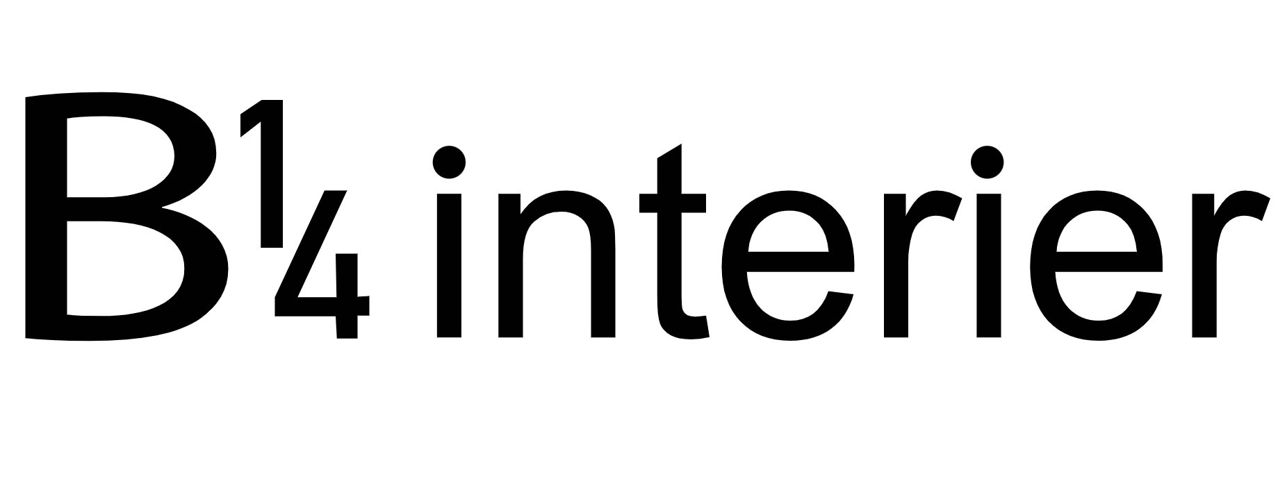 B14 interier